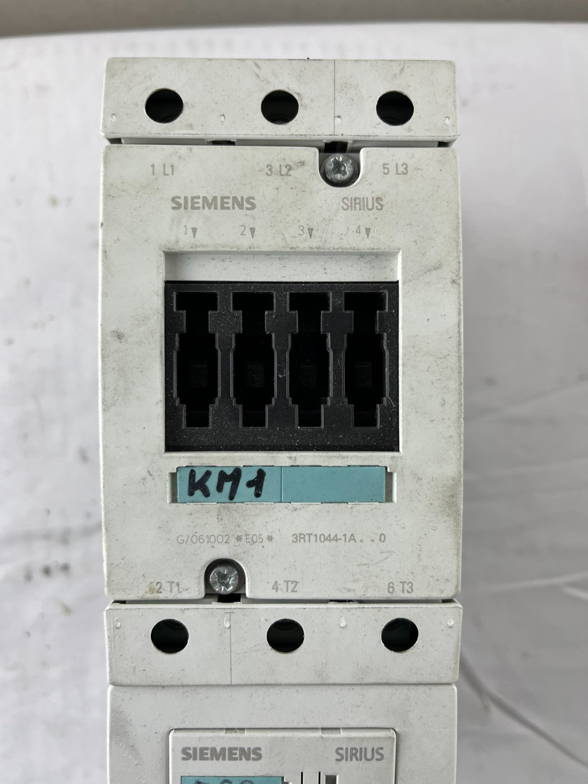 Siemens 3RT1044-1AP00 Contactor + 3RU1146-4MB0 Overload Relay 65A 30kW 230V Coil