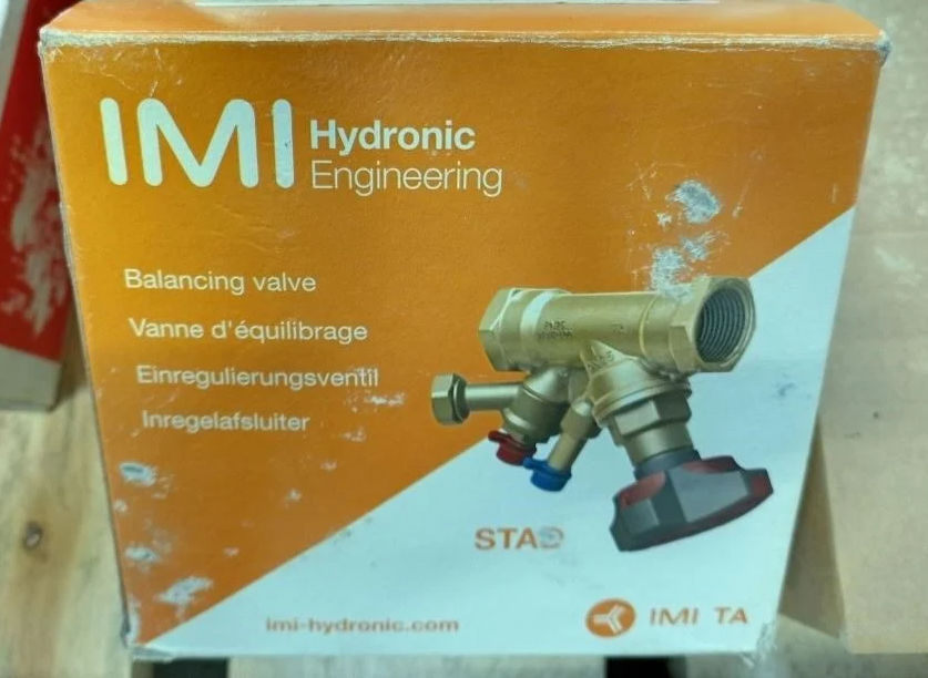 IMI TA STAD DN 15 Balancing Valve PN: 52851215 Flow 2.56 m³/h Heating Cooling