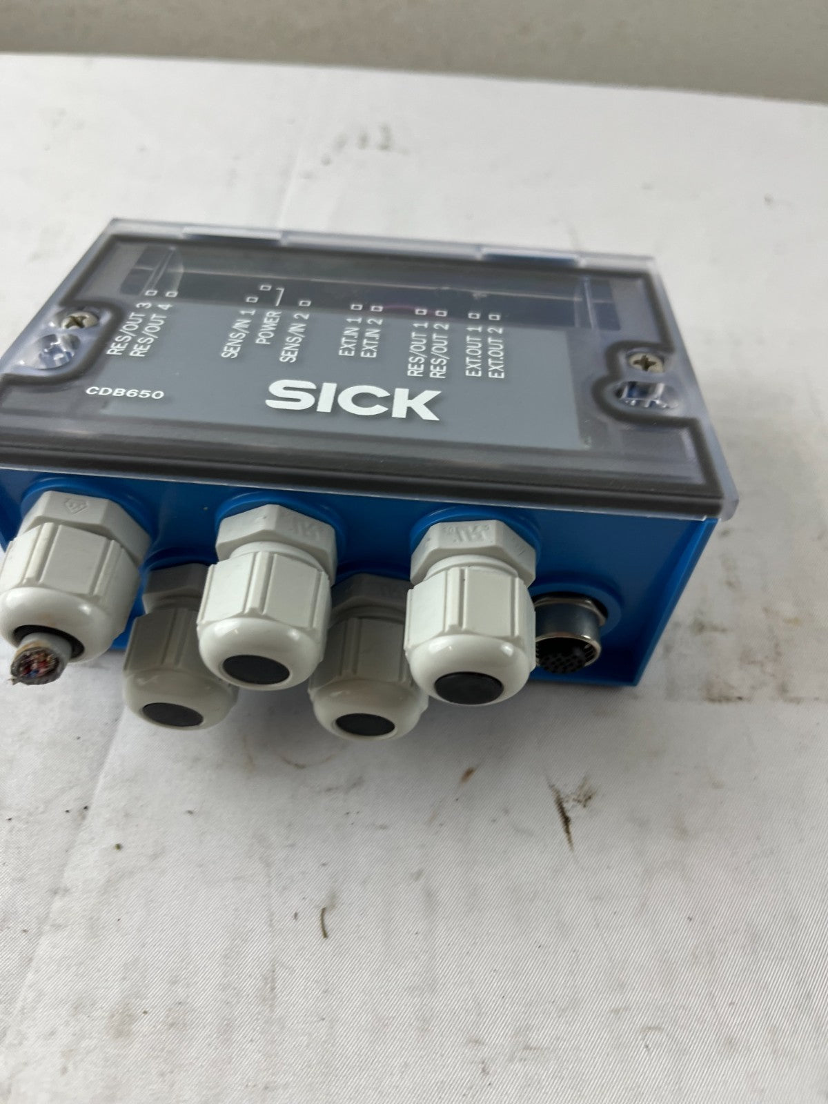 SICK CDB650-204 Connection Module 10–30VDC Sensor Interface Box Used Spare Unit