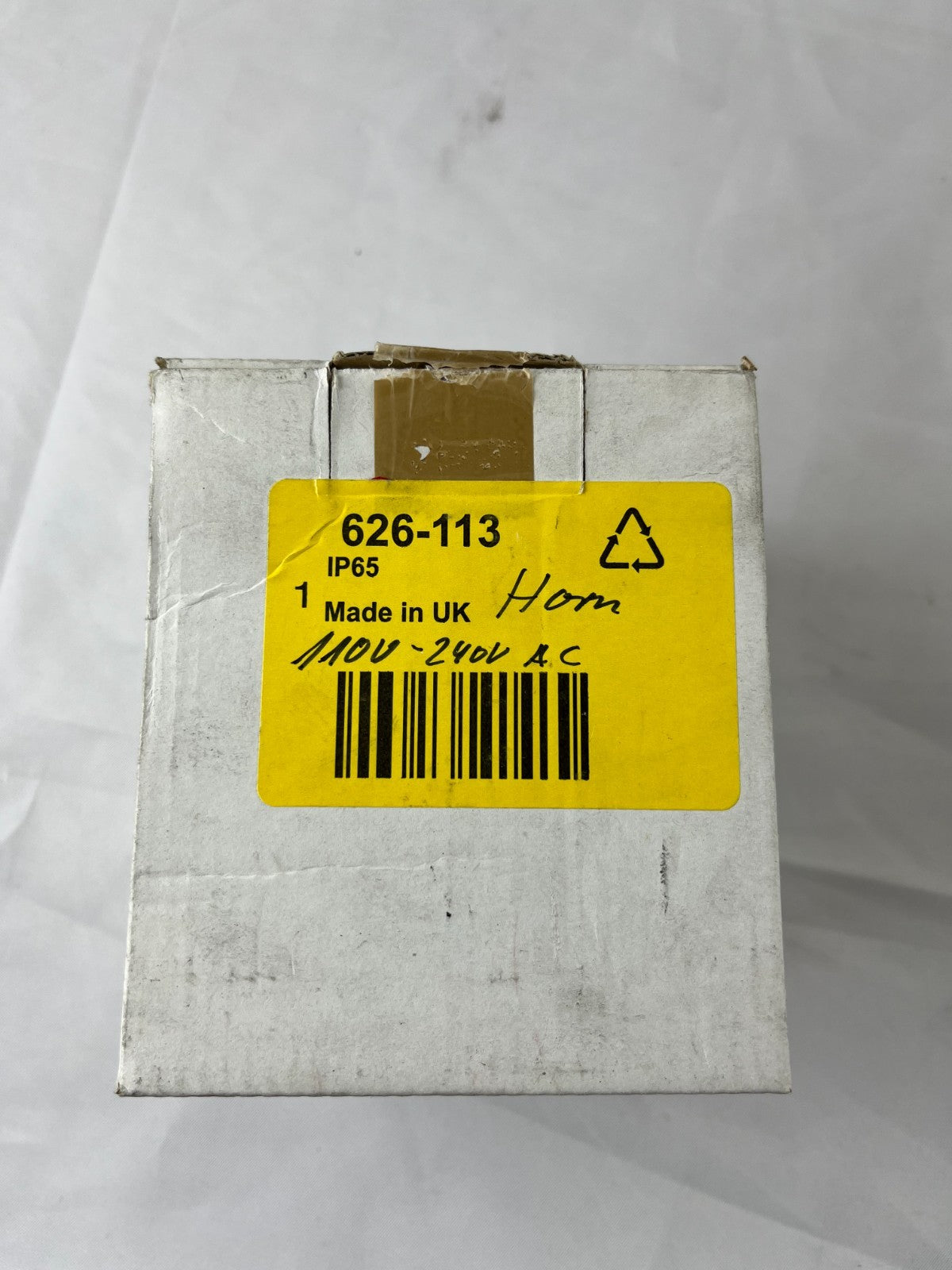 Fulleon 626‑113 Electronic Sounder Horn 110–240V AC IP65 Red Base New UK Made