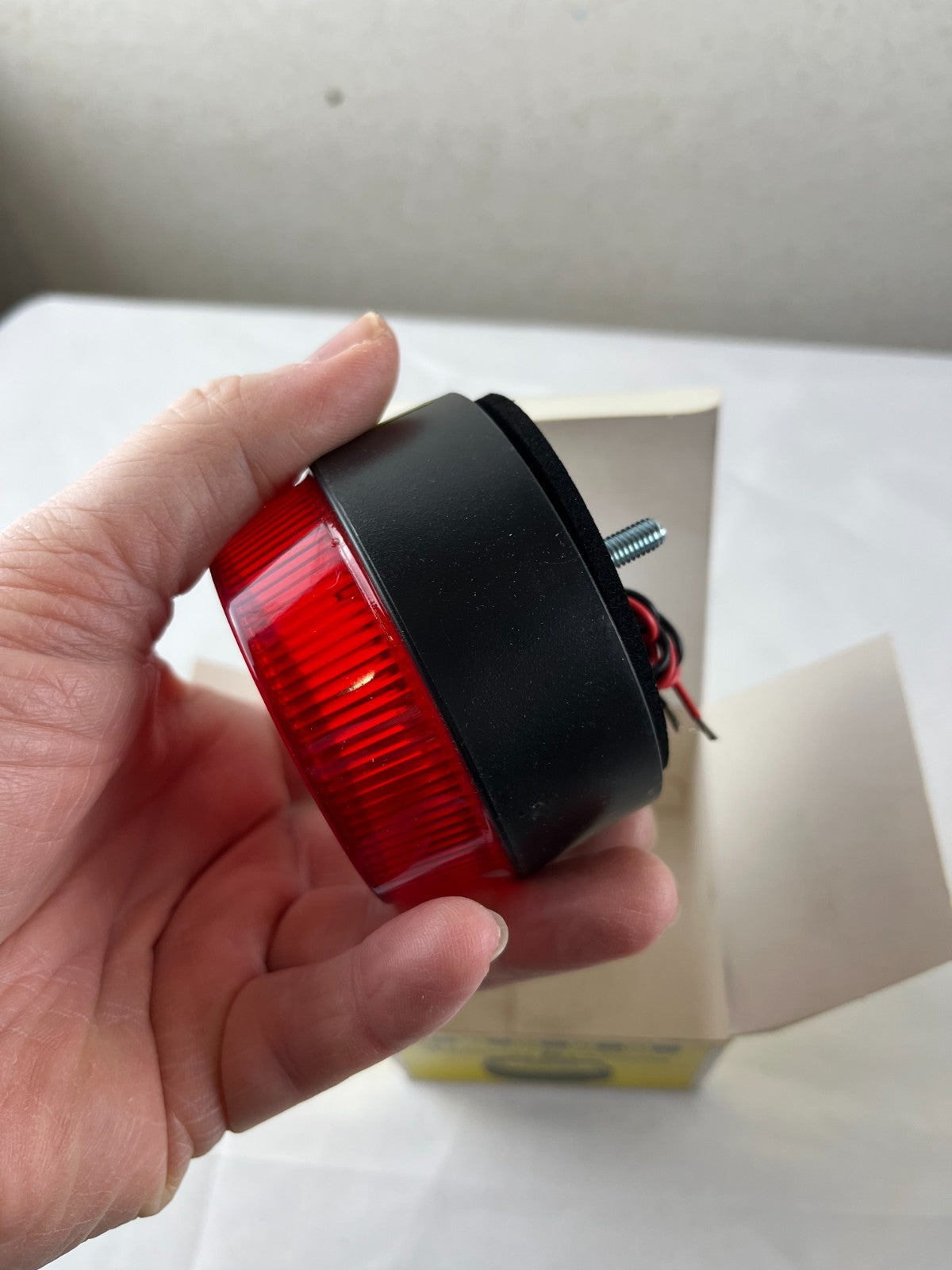 Delta Design LP1x06/1 Red Xenon Beacon NEW 6V DC IP67 Low Profile Warning Light