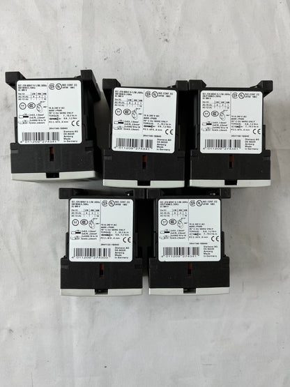 Siemens 3RH1140-1BB40 Contactor Relay 24V DC 4NO Sirius Lot 5pcs Used Spares