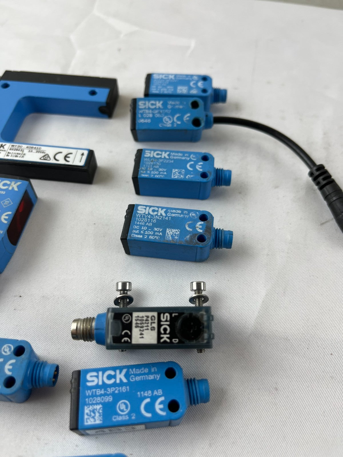 12x SICK Sensors USED Bundle WF30 WL9G WLG4 WTV4 WT4 Photoelectric Lot Germany