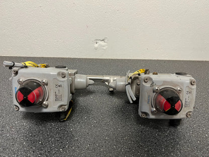 Festo Pneumatic Actuated Ball Valve Assemblies with 2x SRBC-C4 Sensor Boxes