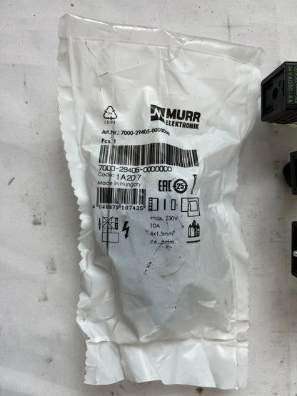 Murr Elektronik Relay Module Lot 24V AC/DC Interface Relays Mixed Models