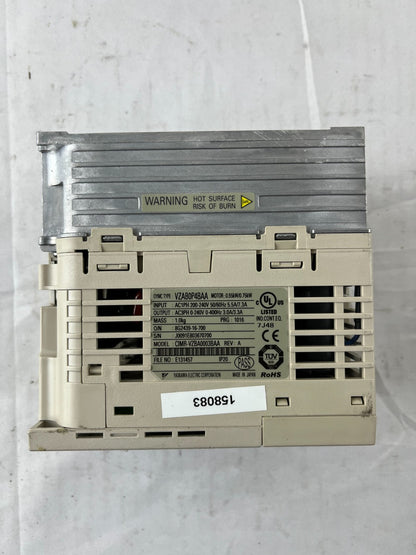 Omron V1000 CIMR-VZAB0P4BAA Inverter Drive 0.55kW 200–240V 1-Phase Used