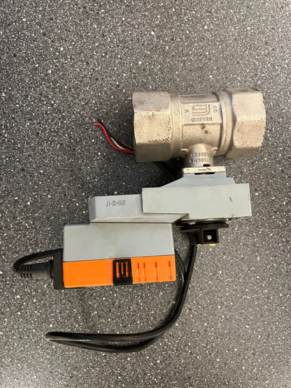 Belimo NRQ24A-SR Rotary Actuator with Valve 24VAC/DC 8Nm Modulating Damper