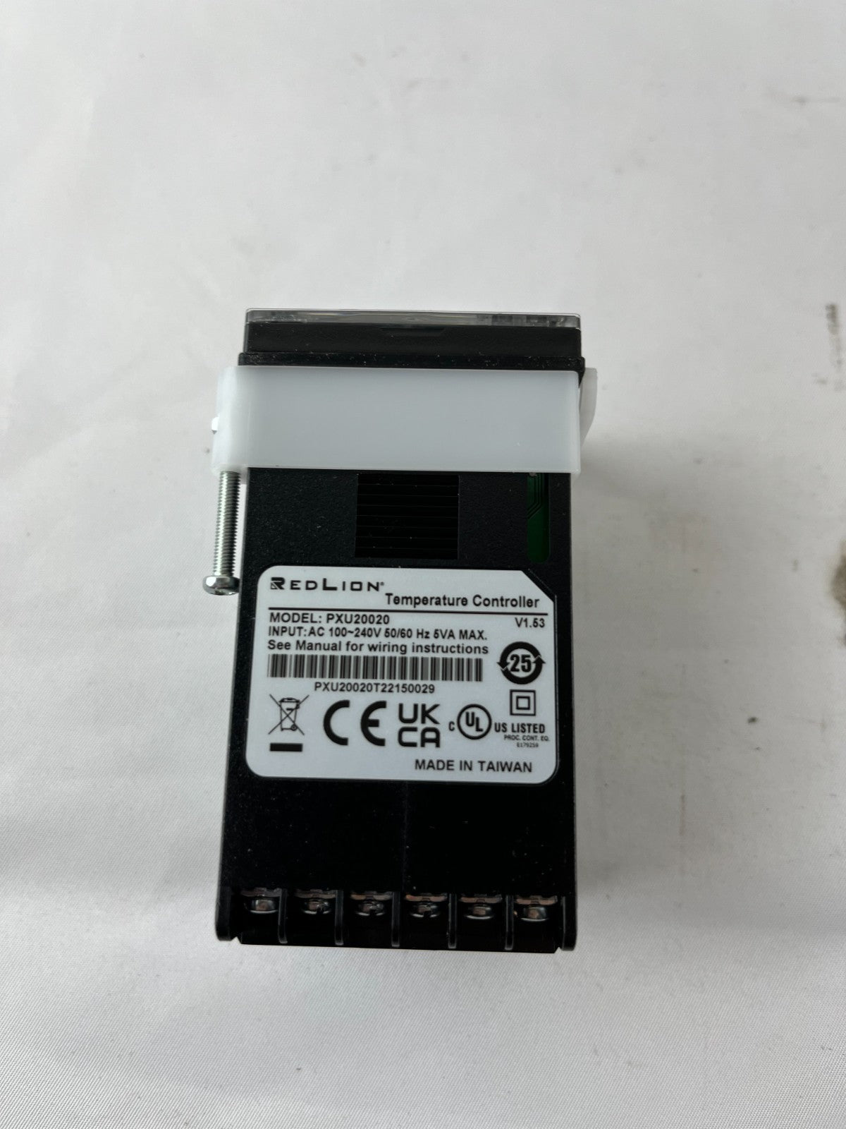 Red Lion PXU20020 Digital PID Temperature Controller 48x48mm 100-240VAC Logic
