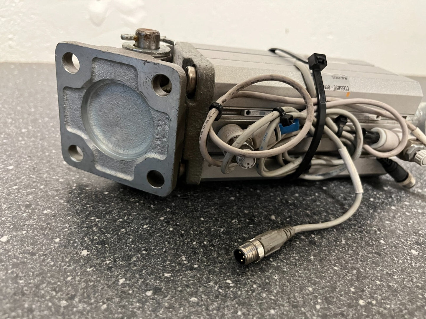 SMC Pneumatic Cylinder CD55B50-80M, Double Acting, 80mm Stroke, Tested & Working