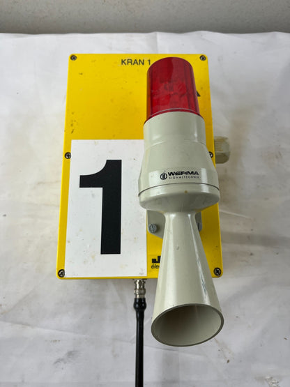 J2M UROCB00-111 Crane Radio Receiver 433MHz IP65 Werma Beacon Untested Spare