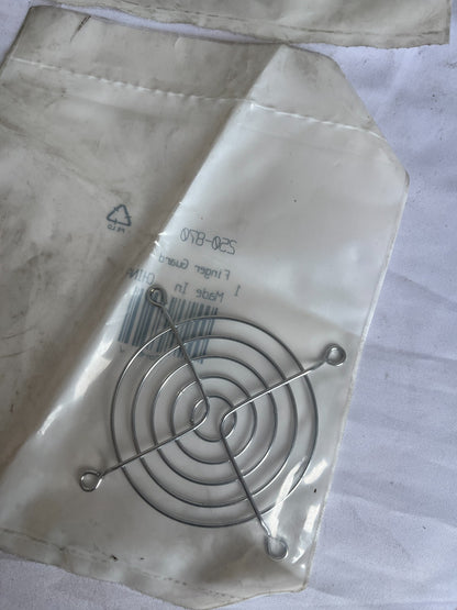 Ebm‑Papst 250‑870 Steel Finger Guard For 80Mm Fans Lot Of 4 New Spare Units