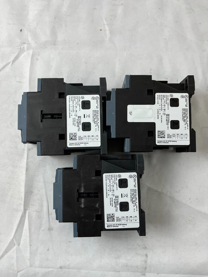 Siemens 3RT2024-1AC20 Contactor 24V Coil 3P SIRIUS Used Lot 3 Spare Units