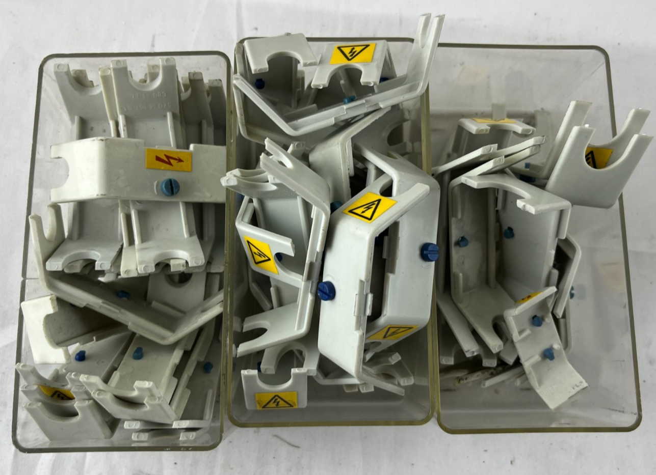 Industrial Switch Fuse Handle Parts Bulk Lot 3 Trays Mixed New Unused
