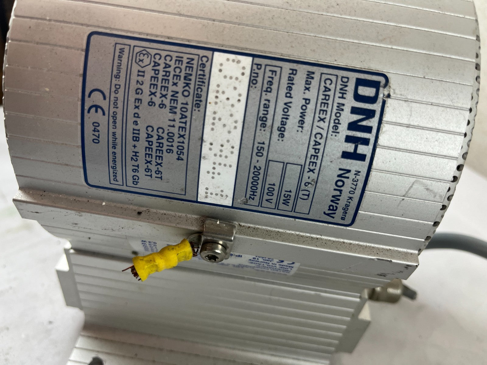 DNH CAREEX-6T CAPEEX-6T Ex Cabinet Loudspeaker 6W 100V Bi-directional Used