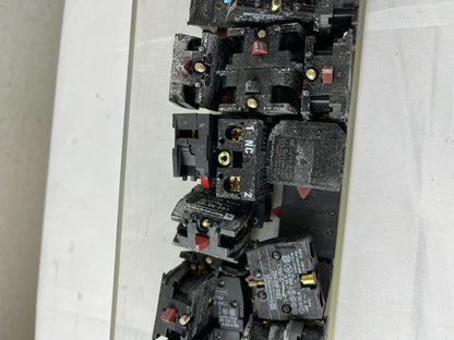 Mixed Lot Telemecanique ZB2-BE102 NC Contact Blocks 22mm Used Spare Parts