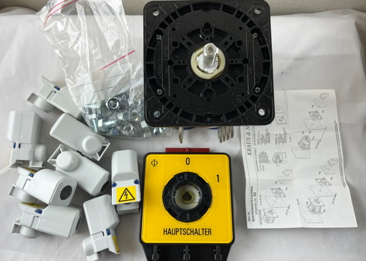 Kraus Naimer C315 Hauptschalter Main Switch NEW 240A 600V Complete Kit Austria