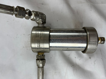 Classic Filters SS212.221 Stainless Steel Filter Housing 1/4" NPT 10 Bar Used