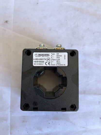 Noratel GK 600/5A Current Transformer Class 0.2S 5VA IEC 61869-2 New Spare Unit