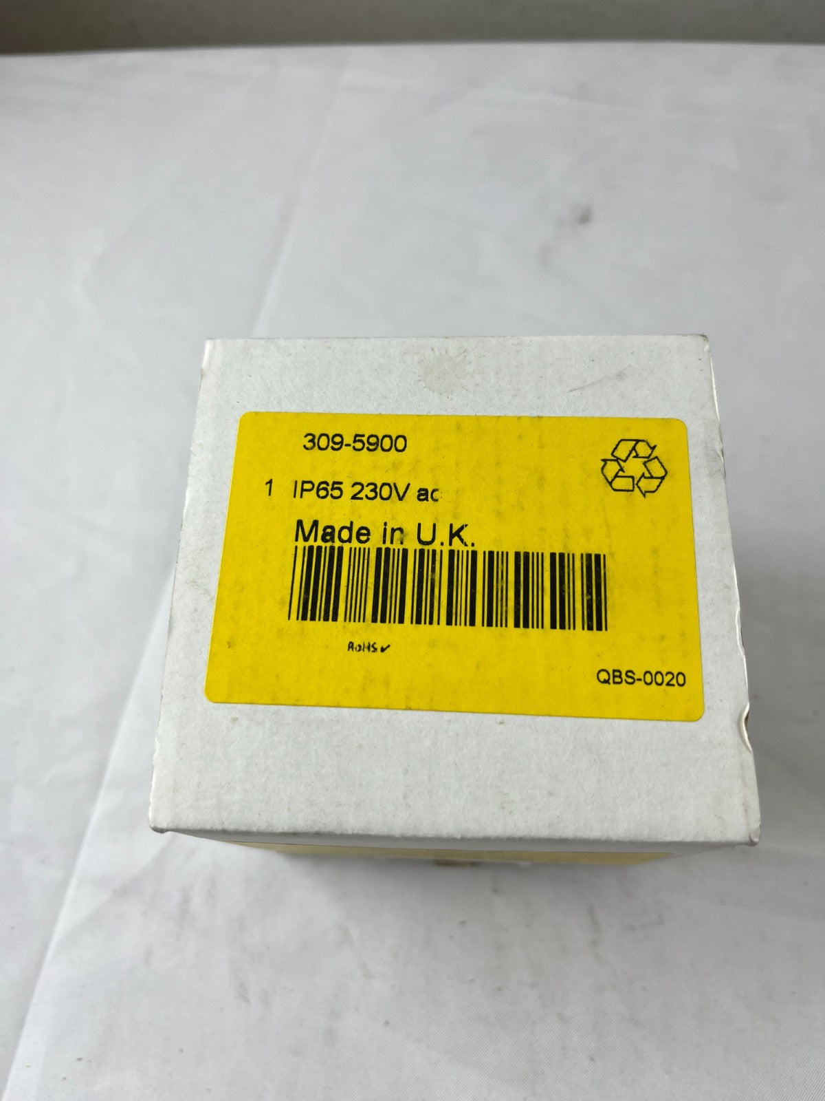 Klaxon QBS‑0020 Flashguard Blue Xenon Beacon 230V AC 3W IP65 Surface Mount New
