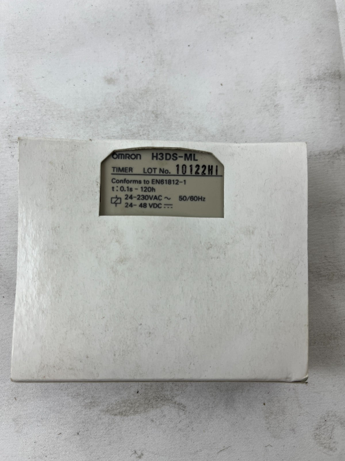 Omron H3DS-ML Multifunction Timer Relay 24-230VAC 24-48VDC New in Box