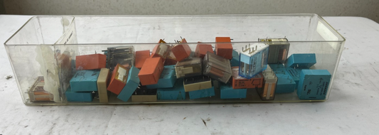 Industrial Relay Lot Schrack Siemens Finder Tyco 24V Control Relays Mixed Used