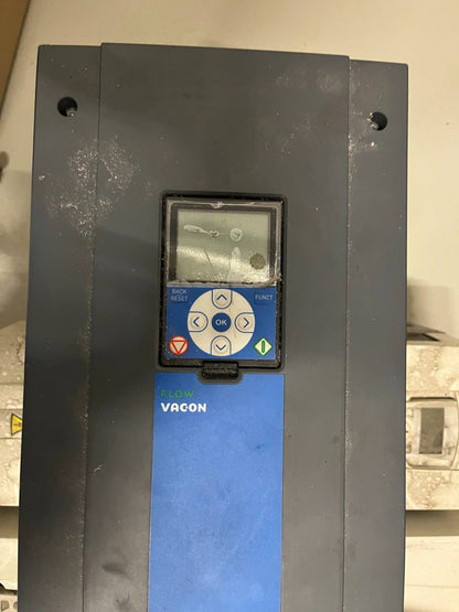 Vacon 100 FLOW VACON0100-3L-0072-5 37kW 72A 400V AC Drive IP54 Used Spare Unit