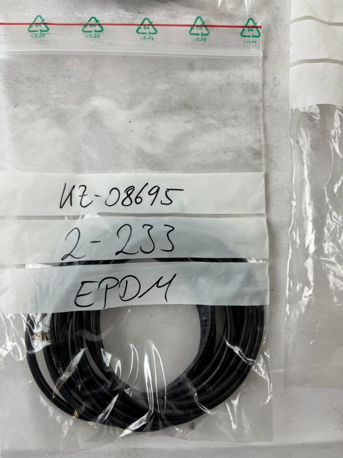 Industrial Pump Gasket Seal Lot EPDM FPM-FEP O-Rings Mixed Sizes New 4pcs