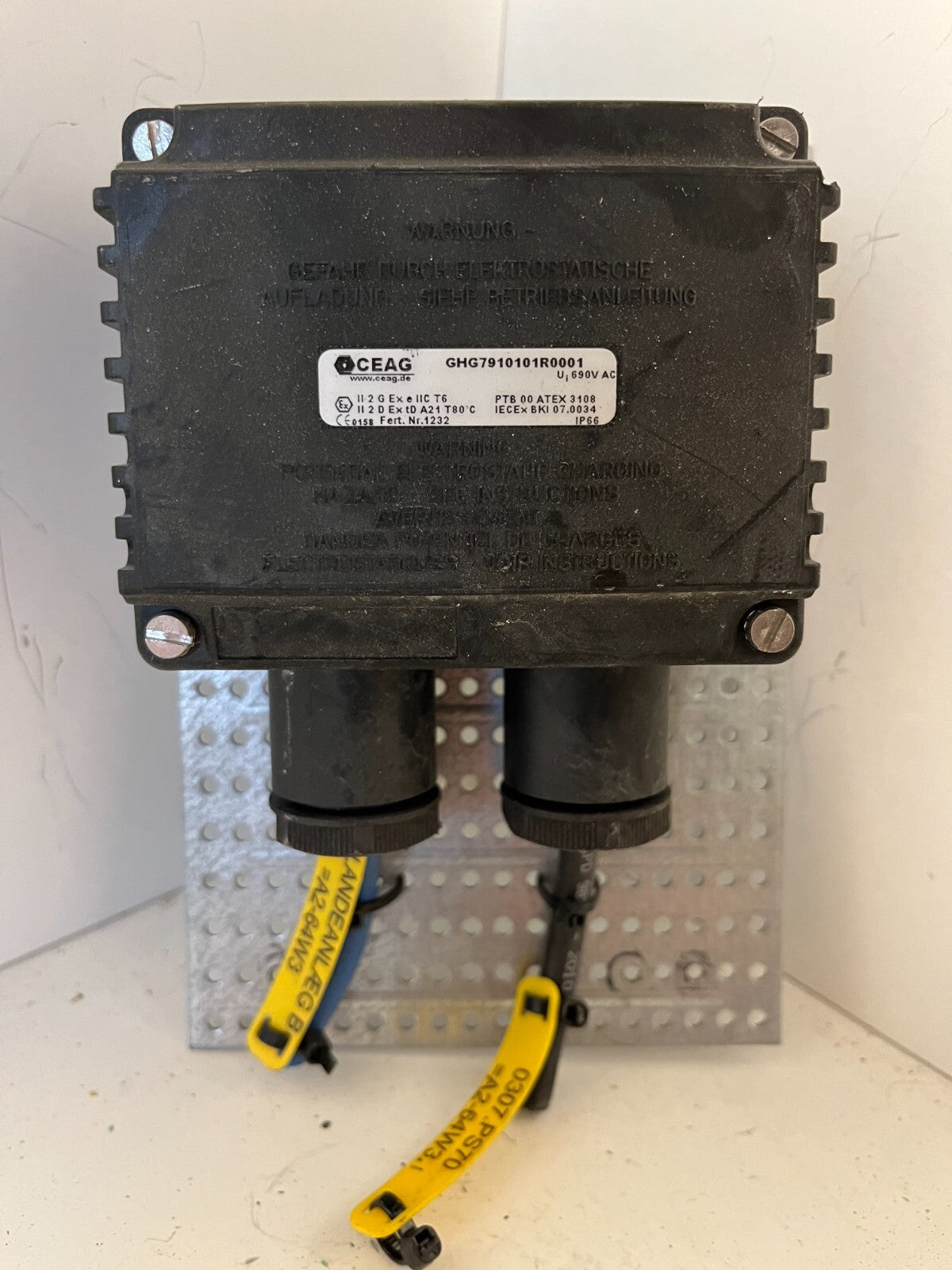 CEAG GHG790101R0001 Explosion Proof Junction Box - Tested, Used, Spare Part