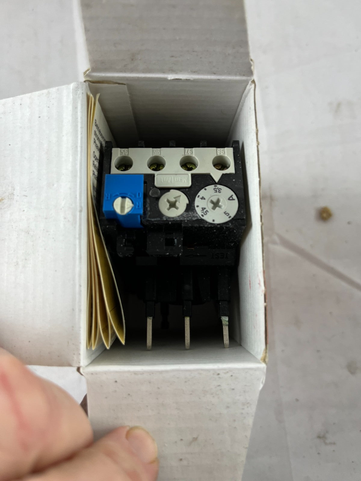 ABB T25 DU 5.0 Thermal Overload Relay 3.5–5.0A New in Box Spare Part