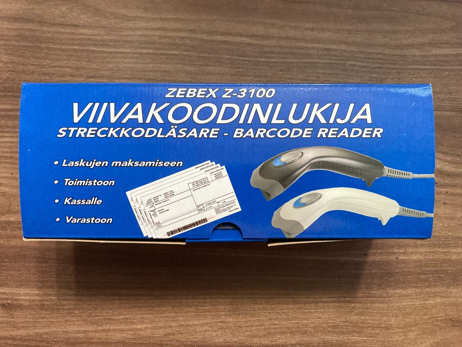 ZEBEX Z-3100 middle-range handheld CCD USB Handheld Barcode Scanner USED WORKING