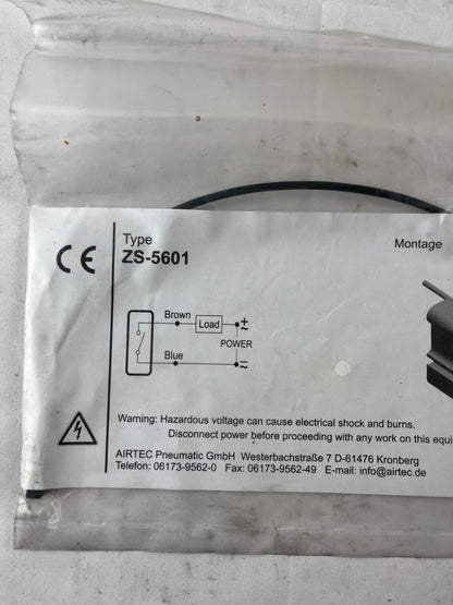 Airtec ZS-5601 Cylinder Reed Switch Sensor CE New Spare Unit