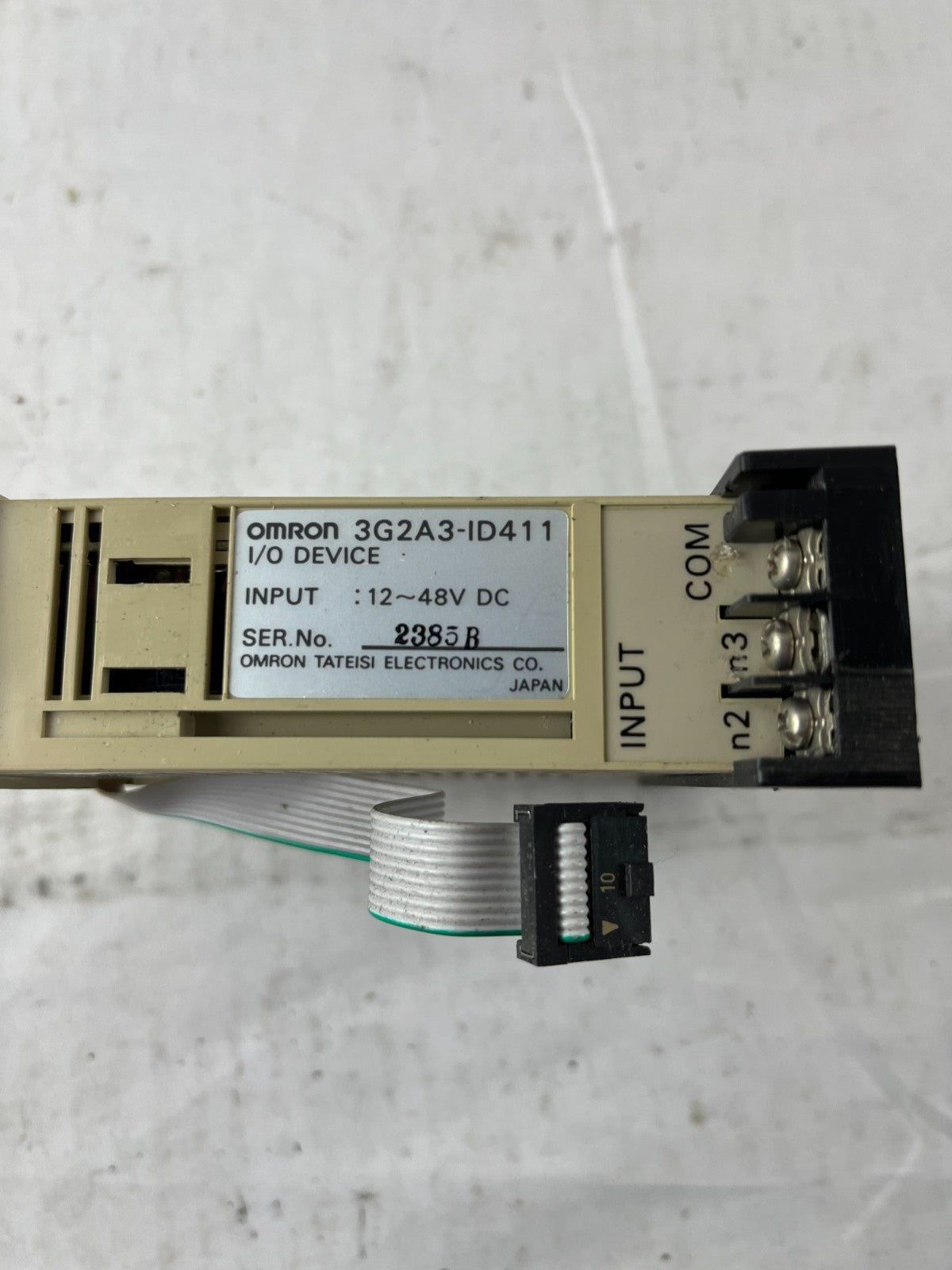 Omron 3G2A3-ID411 SYSMAC I/O Device Input Module 12–48V DC Used Spare Part