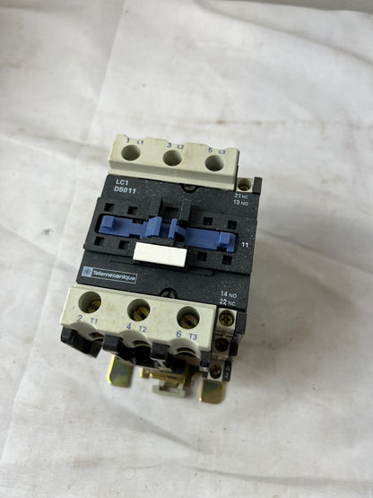 Telemecanique LC1D5011 Contactor 80A 3 Pole 1NO 1NC Used Spare Unit