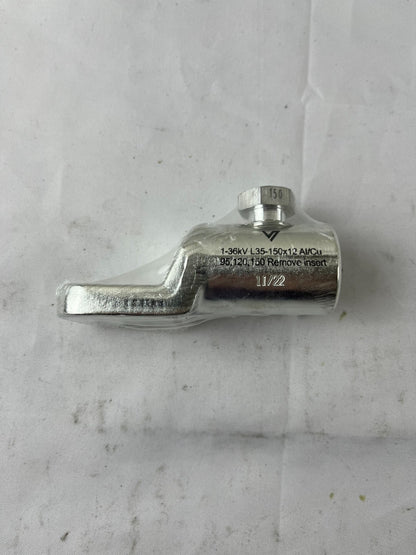 V7 1–36kV Al/Cu Cable Lug L35 150x12 for 95–150mm² New Unused Spare Part