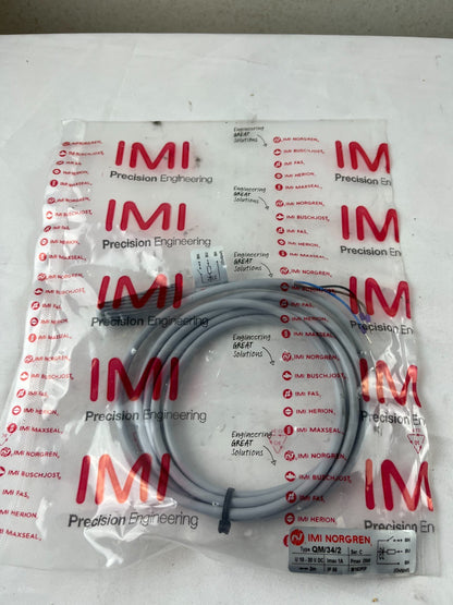 IMI Norgren QM/34/2 Reed Proximity Switch 10–30 V DC 1A 2 m Cable IP66 New