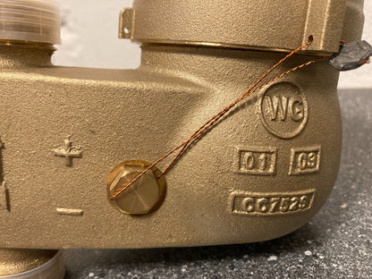 Wasser-Geräte GmbH Cold Water Meter MNRS Mehrstrahlzähler Vertical Qn2.5 DN25