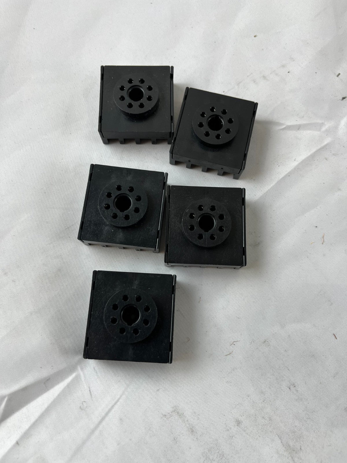 Omron P3G-08 Relay Socket 8-Pin Panel Mount Screw Terminal Lot 5pcs Spare Units