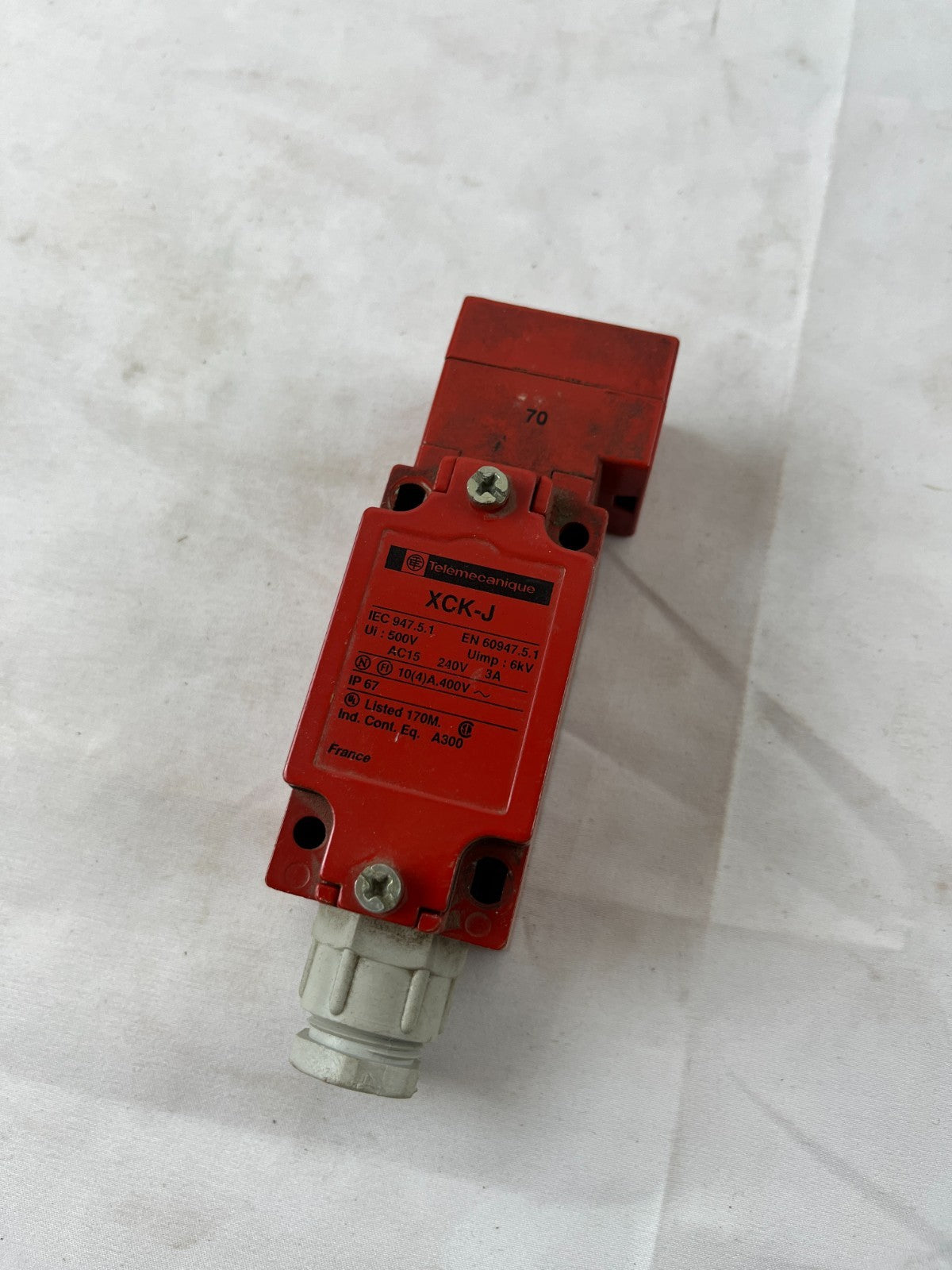 Telemecanique XCK-J Safety Limit Switch IEC 947-5-1 IP67 Industrial Spare Unit