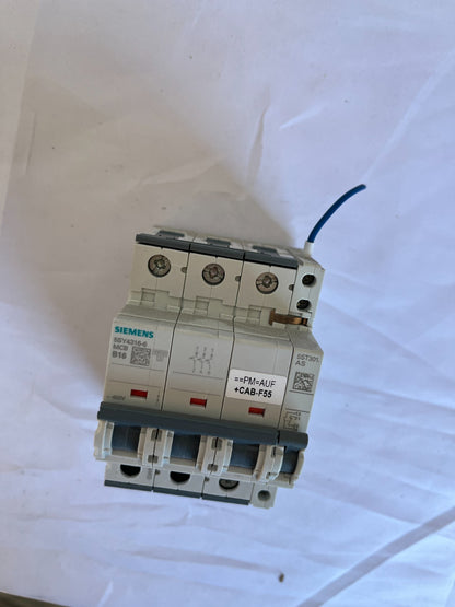 10x Siemens 5ST3010 Auxiliary Circuit Switch 1NO 1NC For 5SL 5SY 5SP Used Bundle