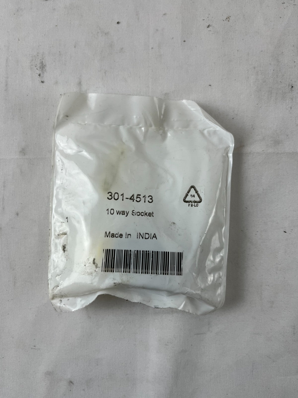 10 Way Socket Circular Connector 301-4513 Panel Mount New Unit Spare