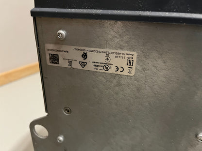 Vacon 100 FLOW VACON0100-3L-0072-5 37kW 72A 400V AC Drive IP54 Used Spare Unit