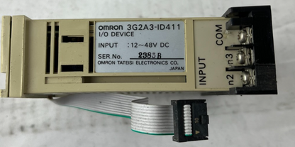 Omron 3G2A3-ID411 SYSMAC I/O Device Input Module 12–48V DC Used Spare Part