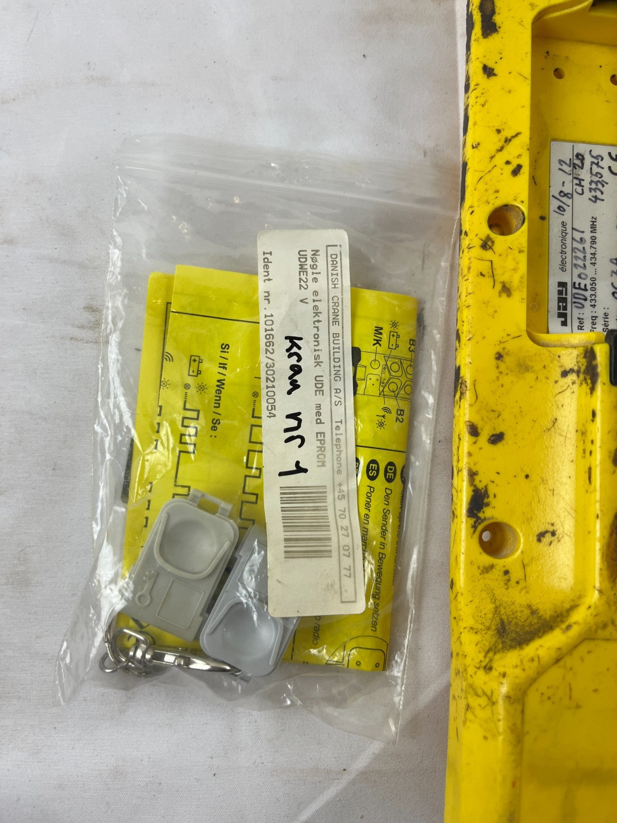 Jay Electronique UBE UDE222266 Transmitter Housings PCB 433–434 MHz Spares