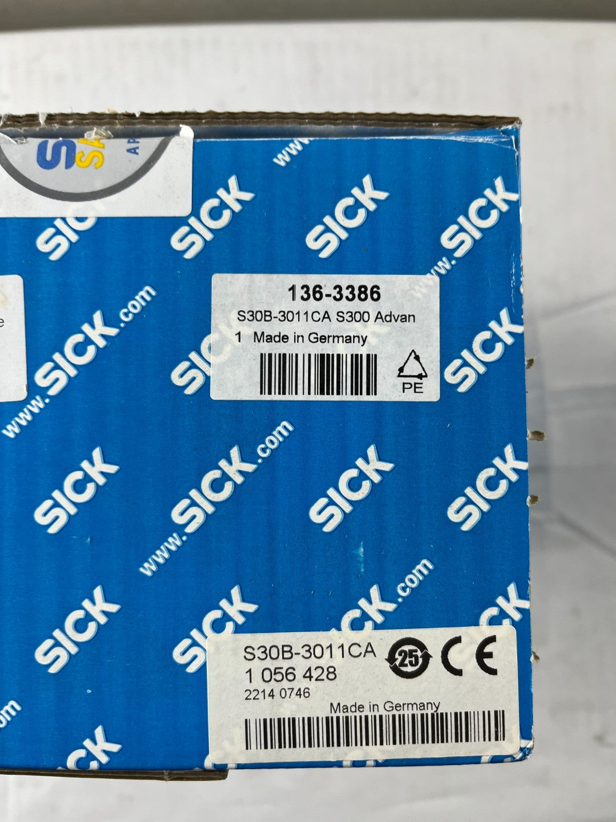 SICK S30B-3011CA S300 Advanced Safety Laser Scanner 3 m 270° New in Box