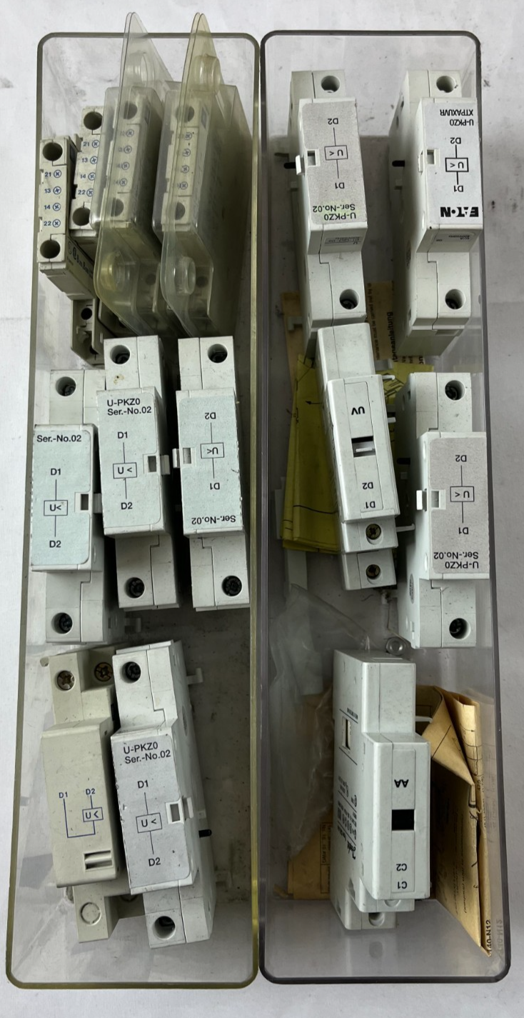 Mixed Industrial Relay Module Lot Moeller Schneider Eaton U-PKZ0 Used Spare Unit