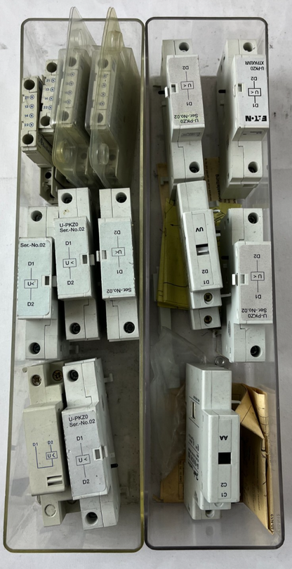 Mixed Industrial Relay Module Lot Moeller Schneider Eaton U-PKZ0 Used Spare Unit