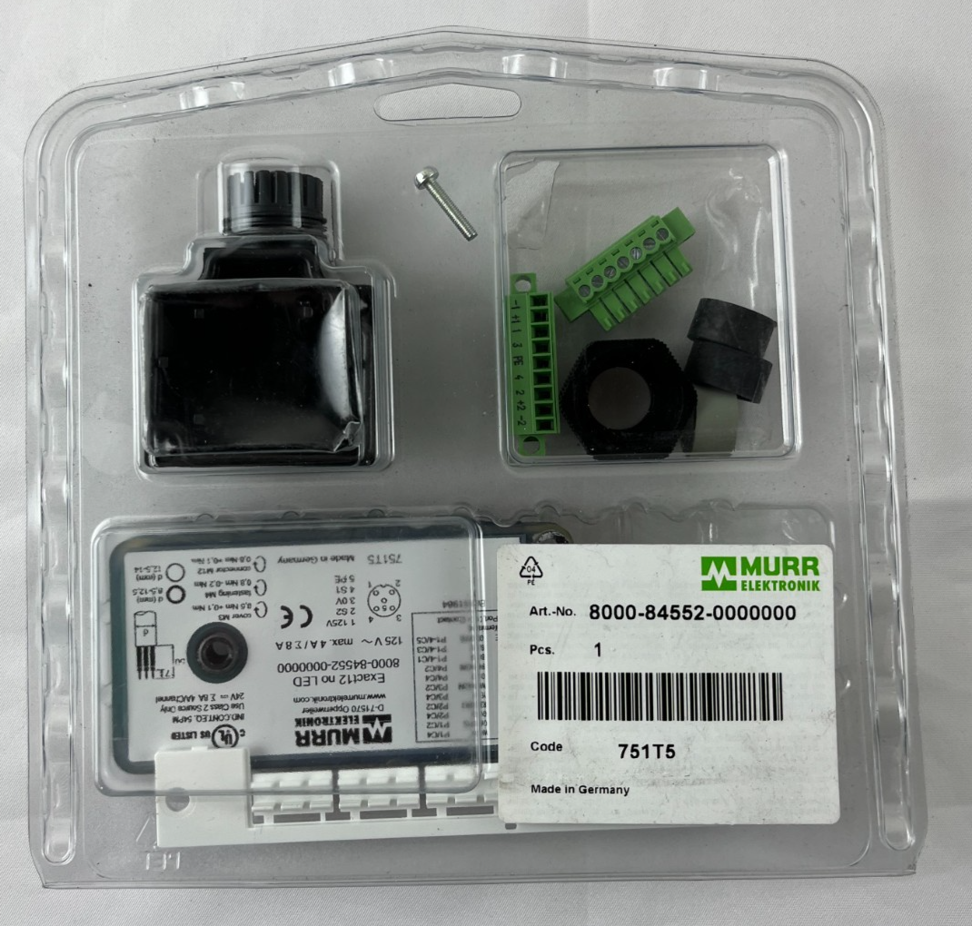 Murr Elektronik 8000-84552-0000000 Exact12 M12 Distribution Box 4×M12 5-Pin 24V