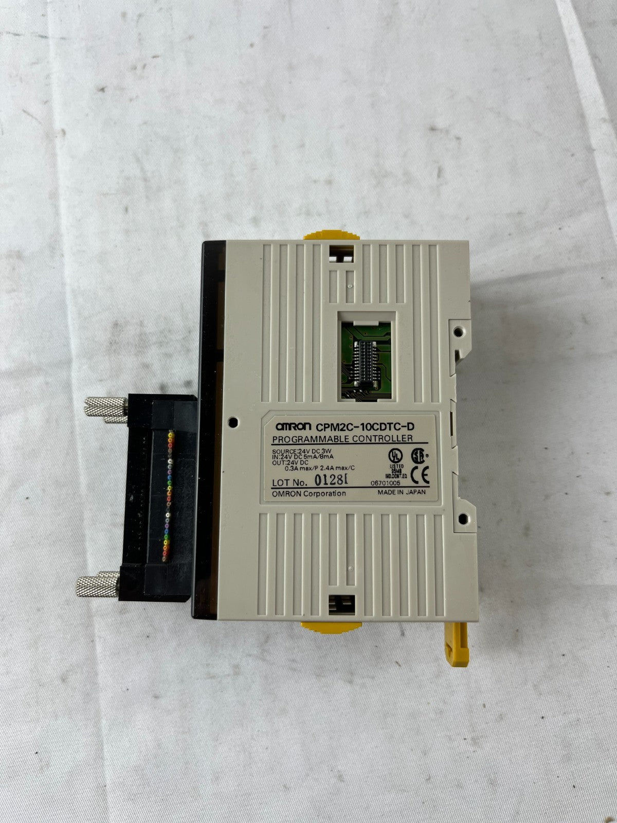 Omron CPM2C-10CDTC-D Programmable Controller CPU 6x DC Inputs 4x Transistor Outp