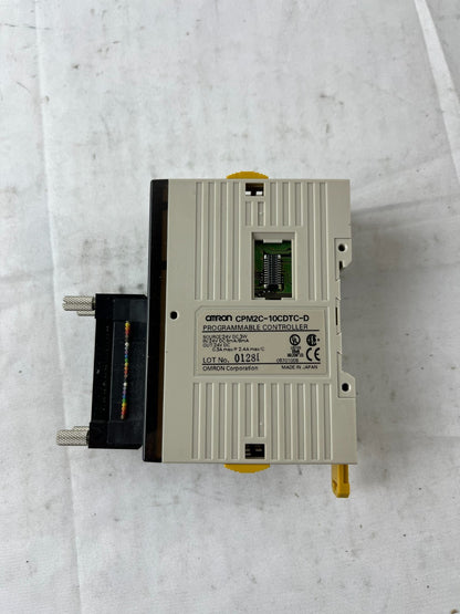 Omron CPM2C-10CDTC-D Programmable Controller CPU 6x DC Inputs 4x Transistor Outp