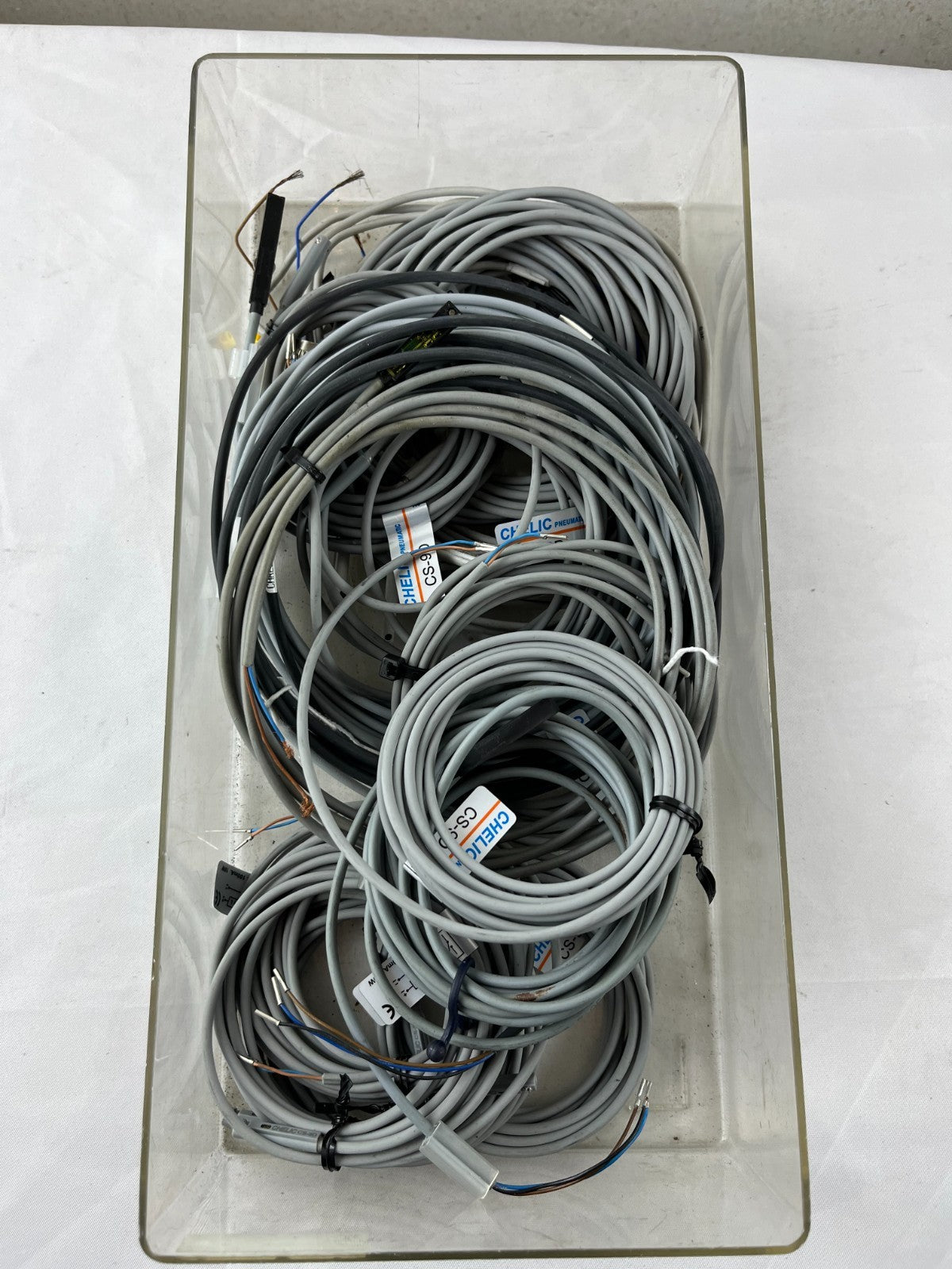 Proximity Sensor Cable Lot Chelic CS-9D Magnetic Switch Used Working Industrial